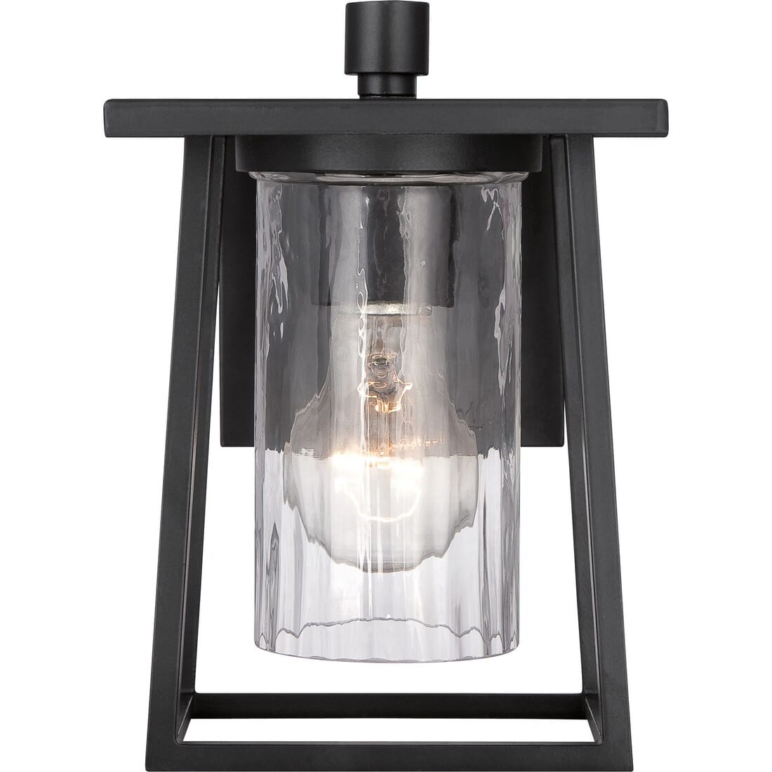 Quoizel Lodge 1-Light 9" Outdoor Lantern in Mystic Black