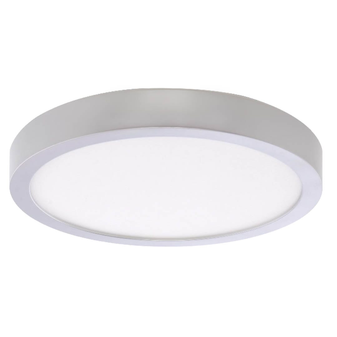 Bulbrite LED 9" 20W Dimmable Ceiling Light in Silver