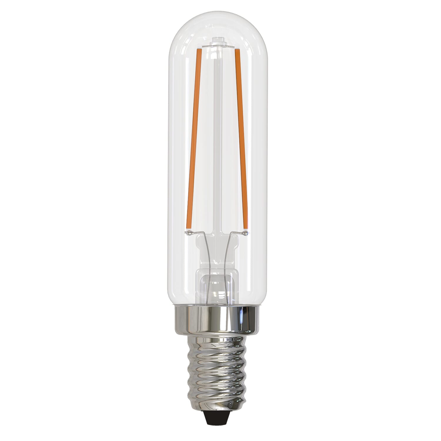 Bulbrite LED T6 Candelabra 2.5W Dimmable Light Bulb in clear - 4pack