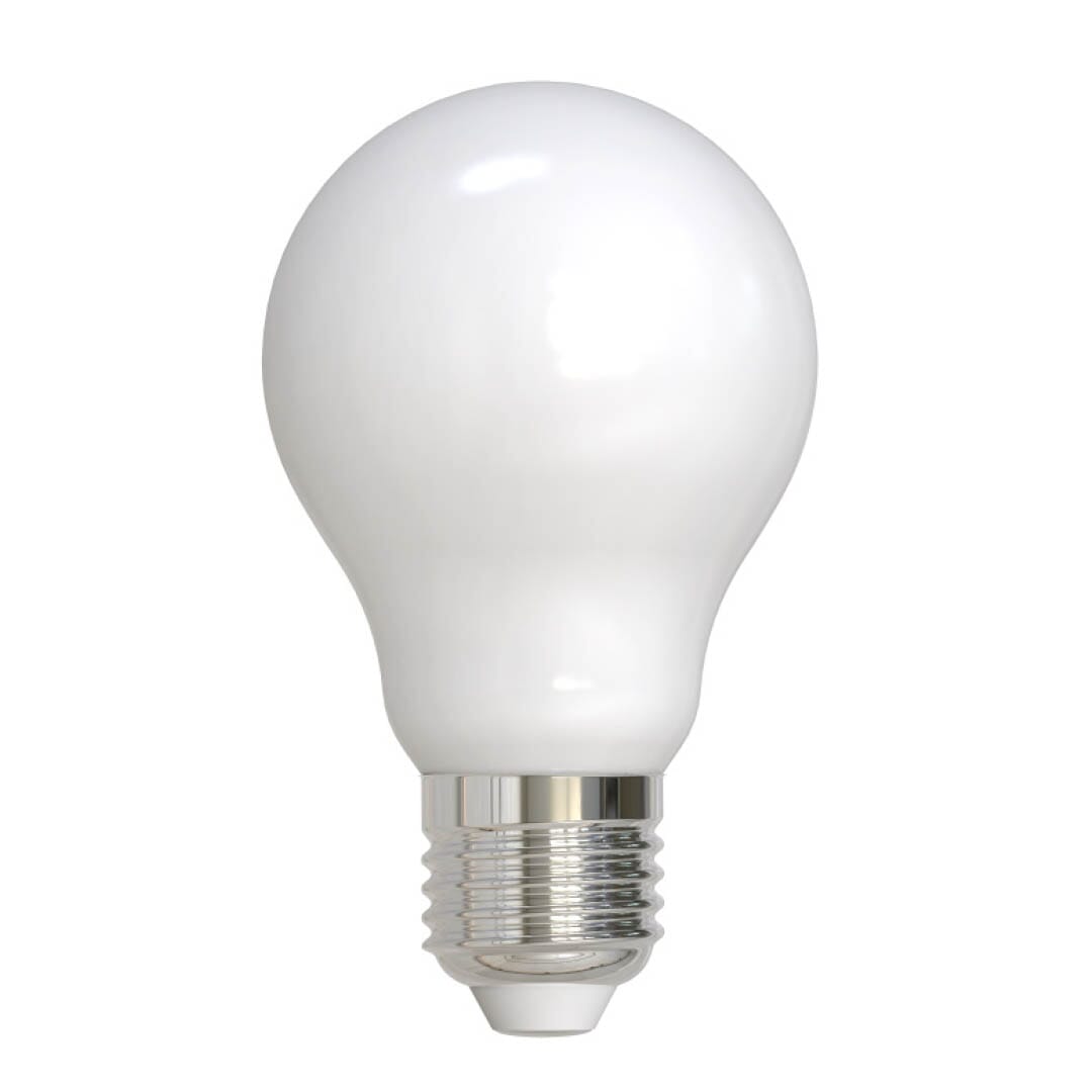 Bulbrite LED A19 Medium 8.5W Dimmable Light Bulb in Milky - 2pack