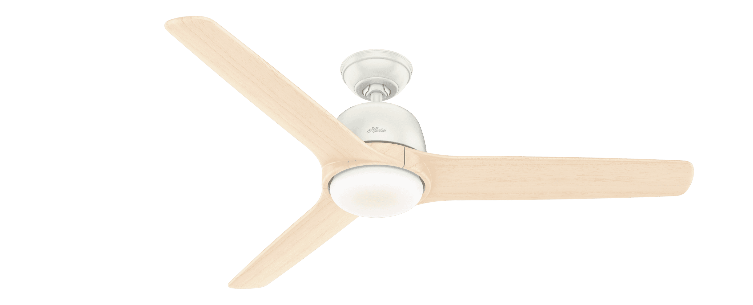 Hunter Norden 54" Indoor Ceiling Fan in Fresh White