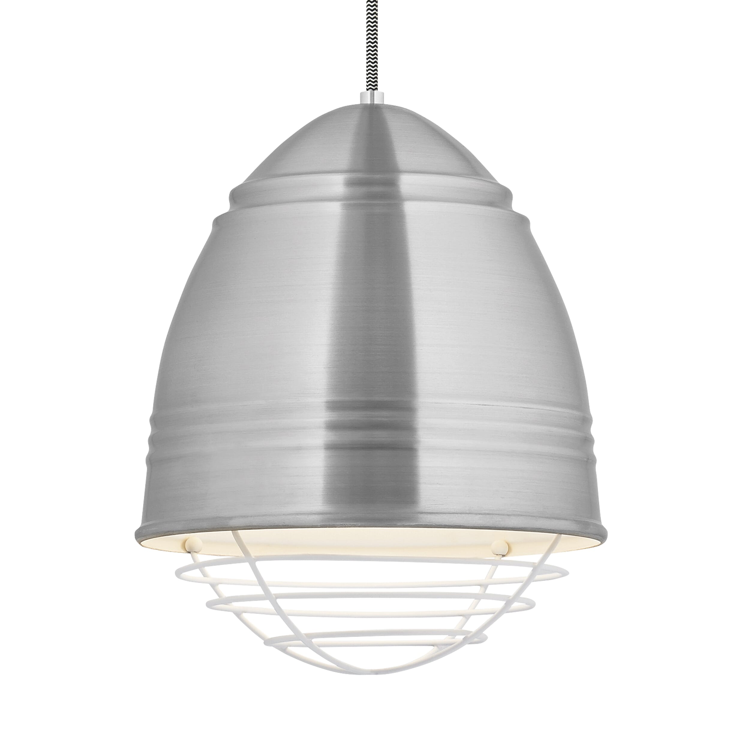 Tech Loft 2700K LED 15" Pendant Light in Brushed Aluminum