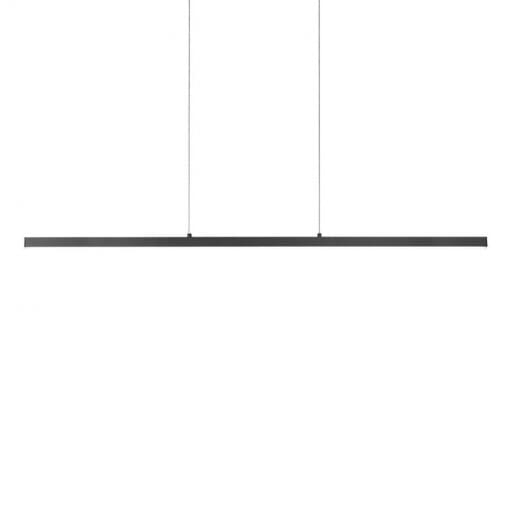 Kuzco Vega LED Thin Linear Pendant Light in Black