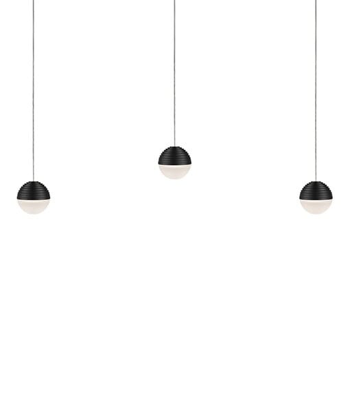 Kuzco Supernova LED Pendant Light in Black