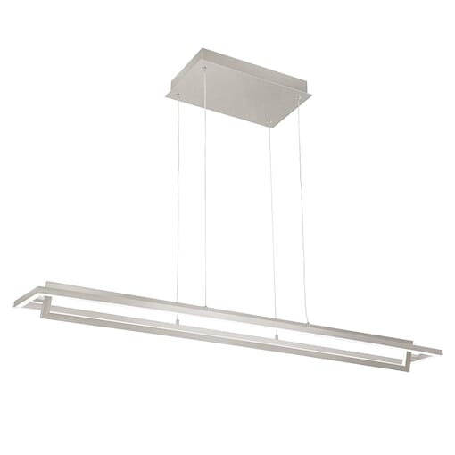 Kuzco Mondrian LED Pendant Light in Nickel