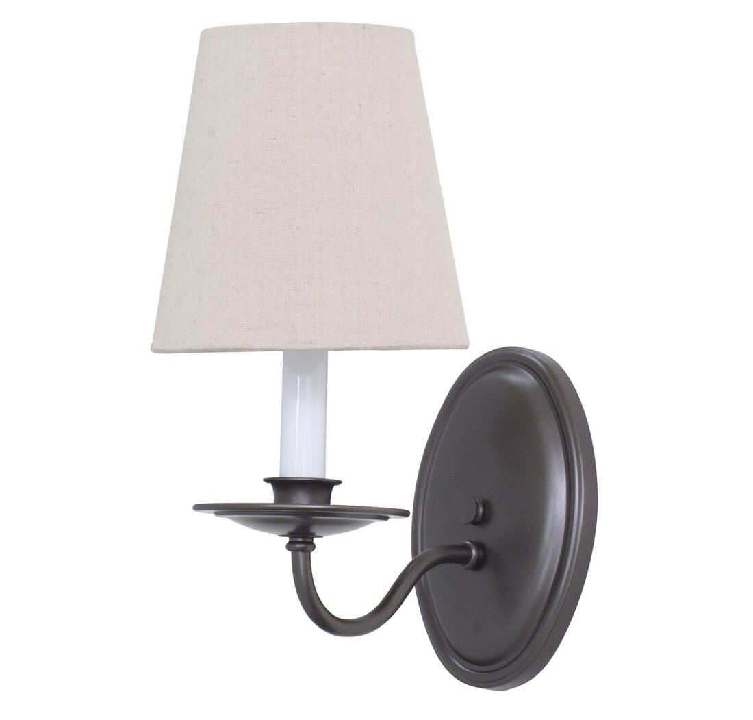 House of Troy Lake Shore 11.5" Wall Lamp in Mahogany Bronze