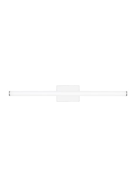 Tech Lufe 3000K LED 36" Bathroom Vanity Light in Chrome