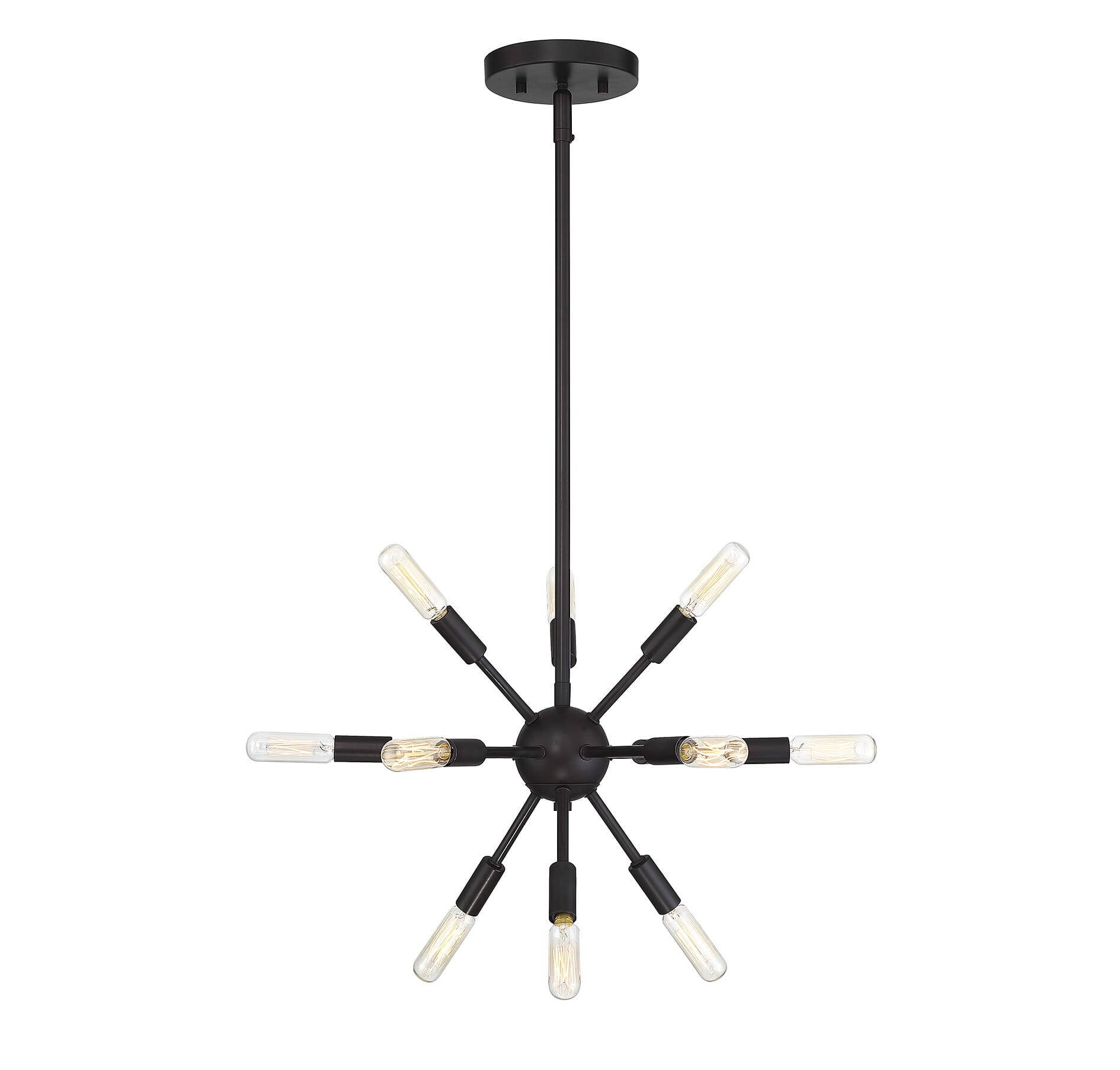 Trade Winds Astro 12-Light 11" Chandelier in Oil Rubbed Bronze