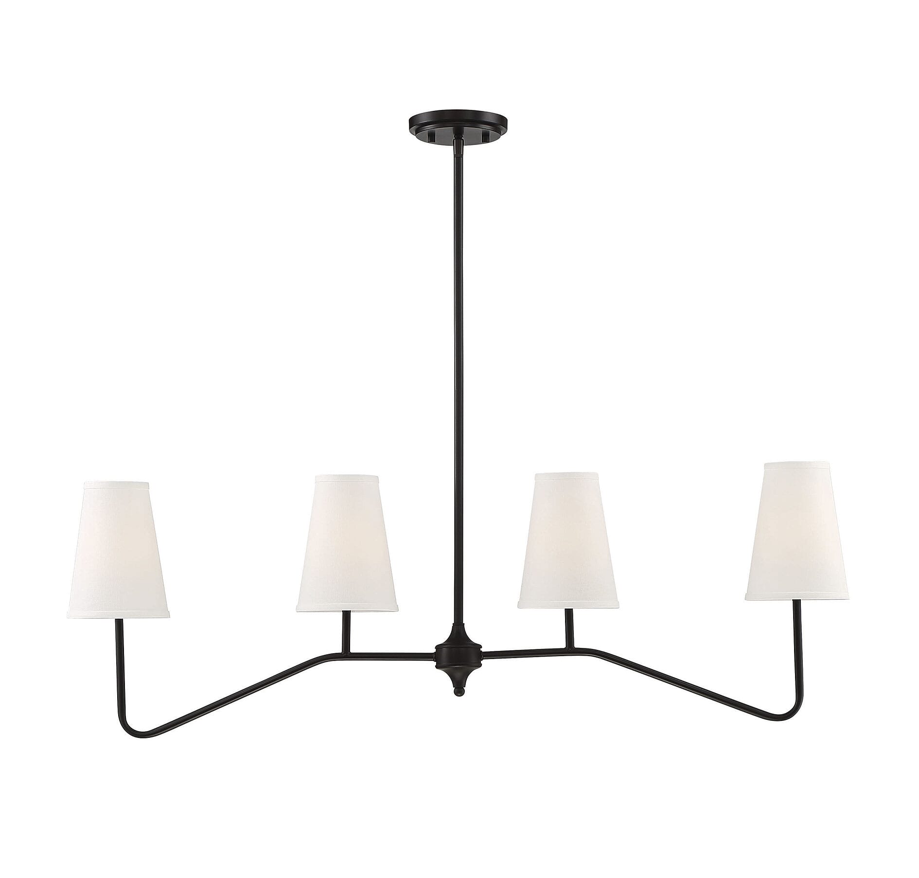 Trade Winds Madison Linear Chandelier in Oil Rubbed Bronze