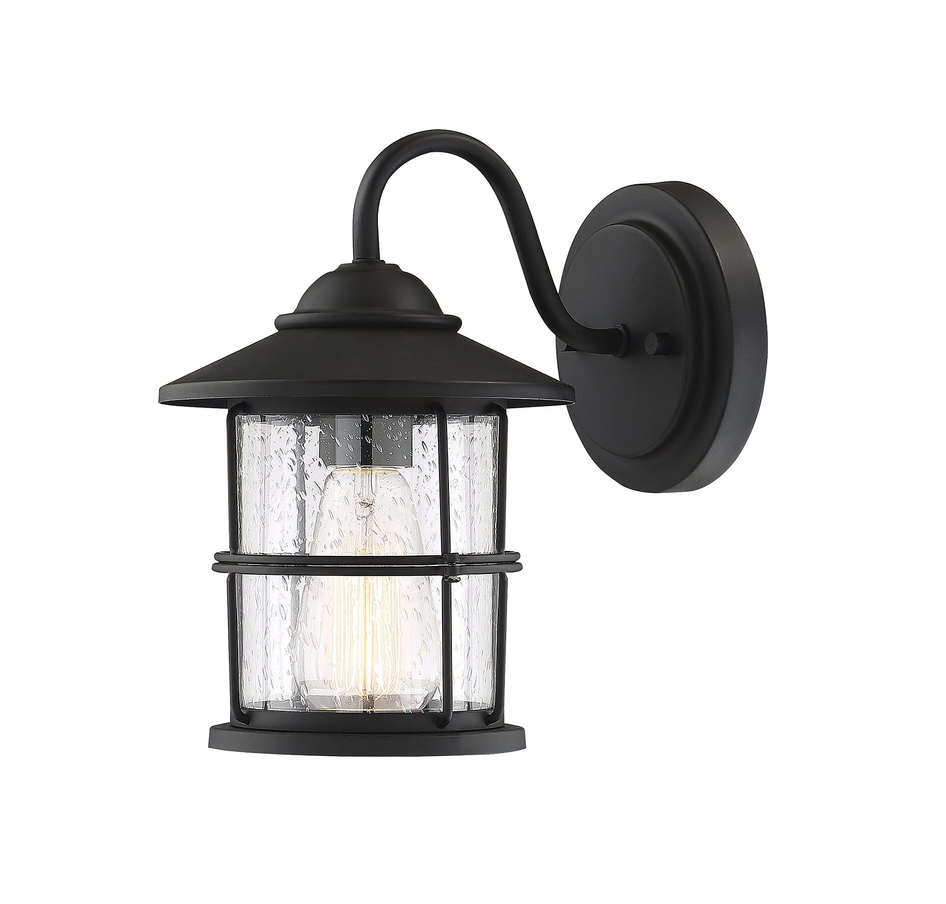 Trade Winds Barnstable Outdoor Wall Light in Matte Black