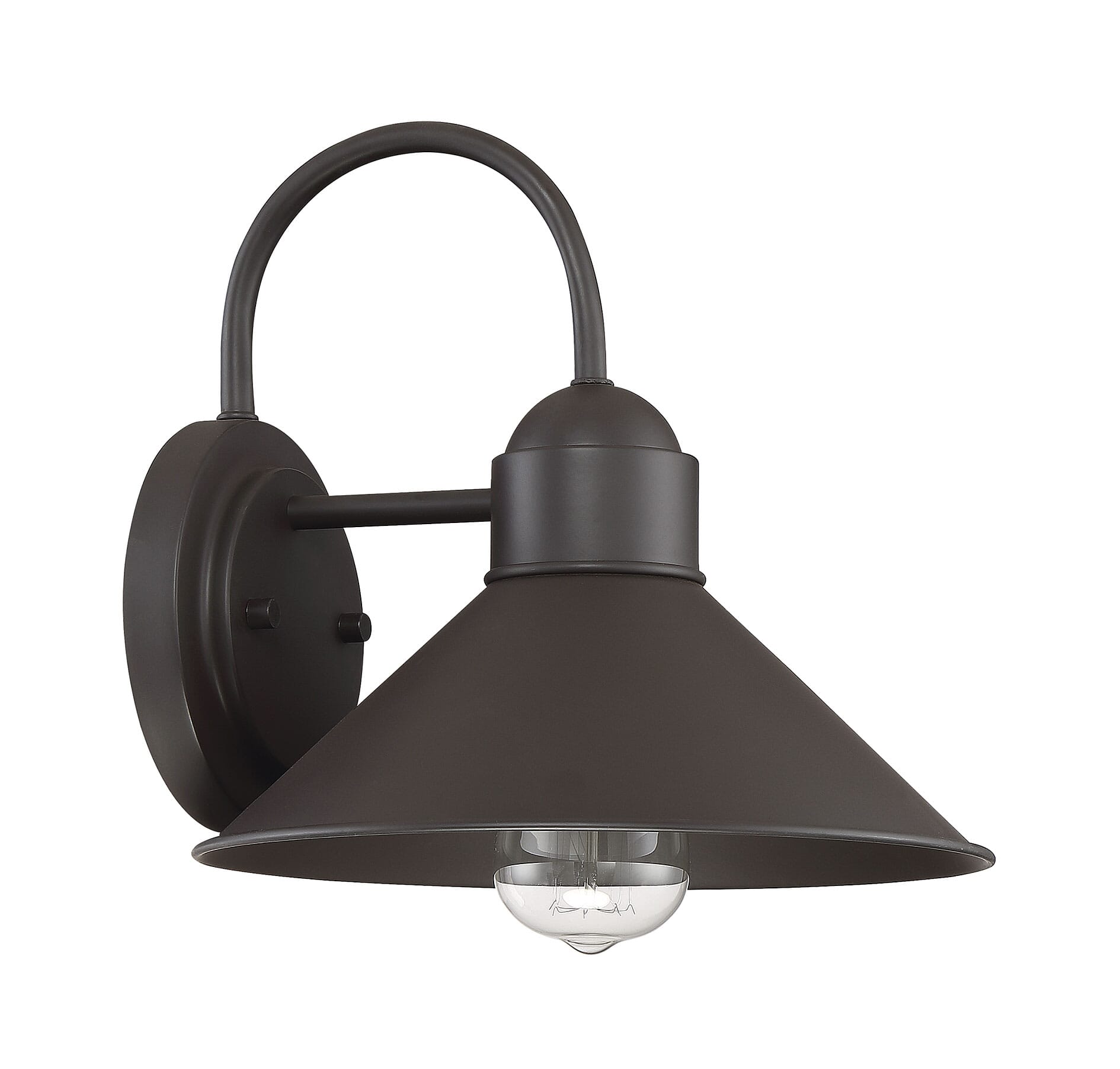 Trade Winds Newbury 10" Outdoor Wall Light in English Bronze