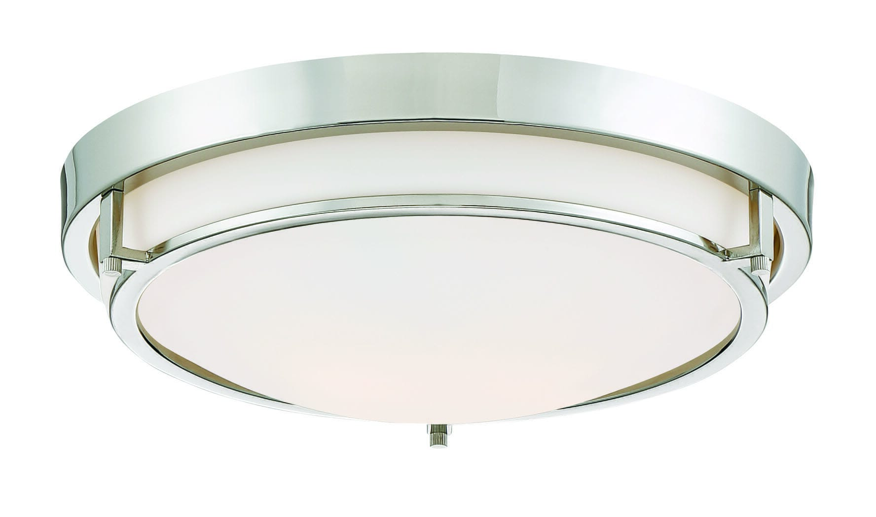 Trade Winds Felton Ceiling Light in Polished Nickel