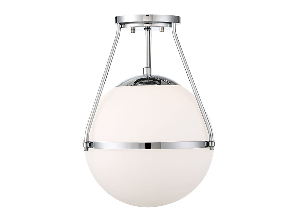 Trade Winds Hammond Ceiling Light in Chrome