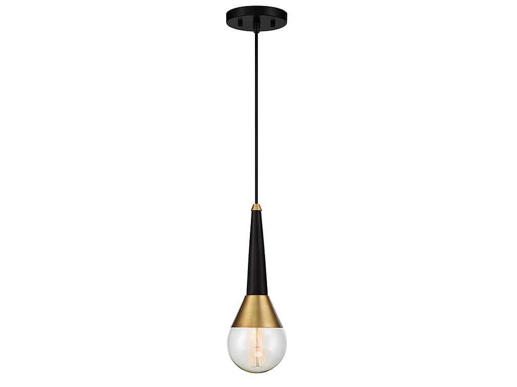 Trade Winds Beatrice Pendant Light in Natural Brass