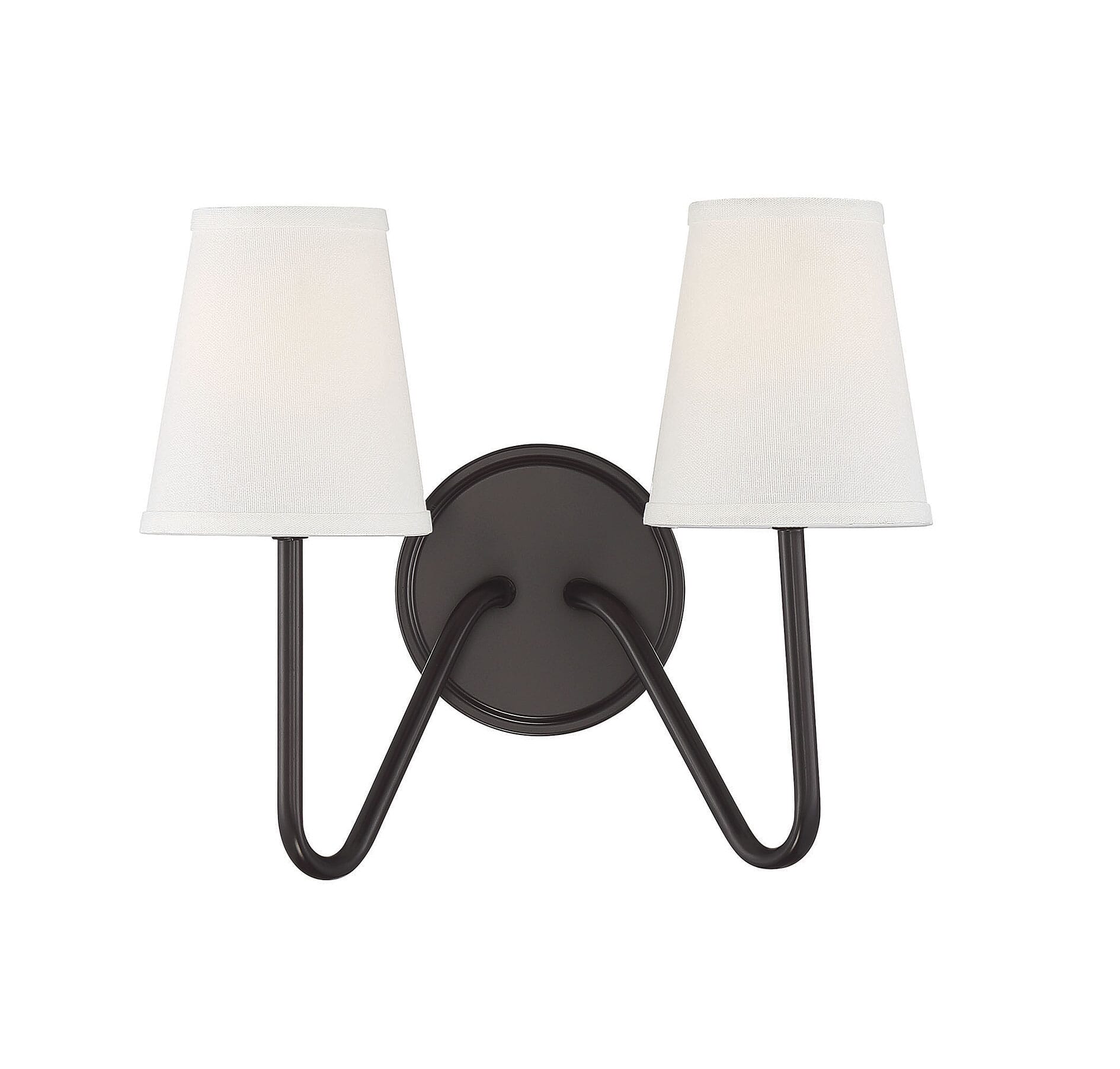 Trade Winds Madison 2-Light Wall Sconce in Oil Rubbed Bronze