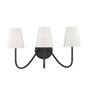 Trade Winds Madison 3-Light 11" Wall Sconce in Oil Rubbed Bronze