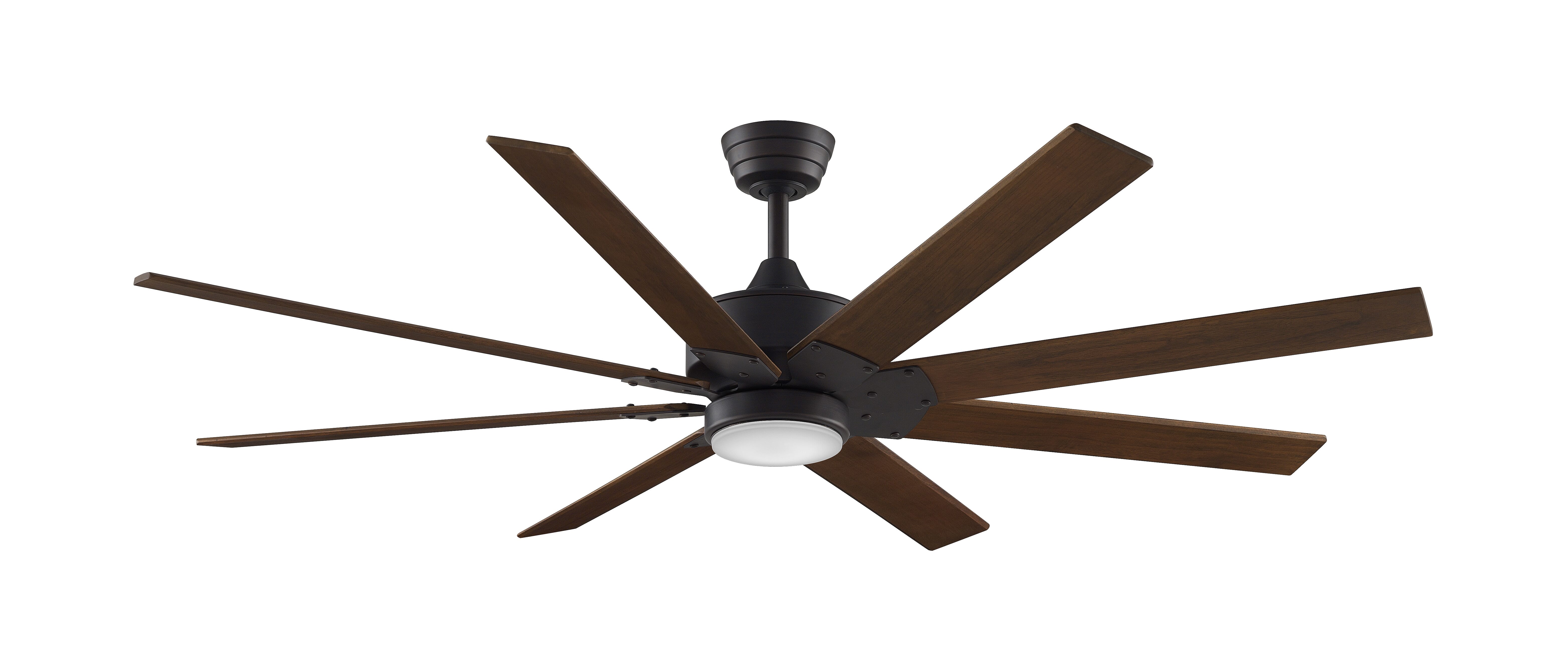 Fanimation Levon Custom Indoor Ceiling Fan in Dark Bronze- MOTOR ONLY