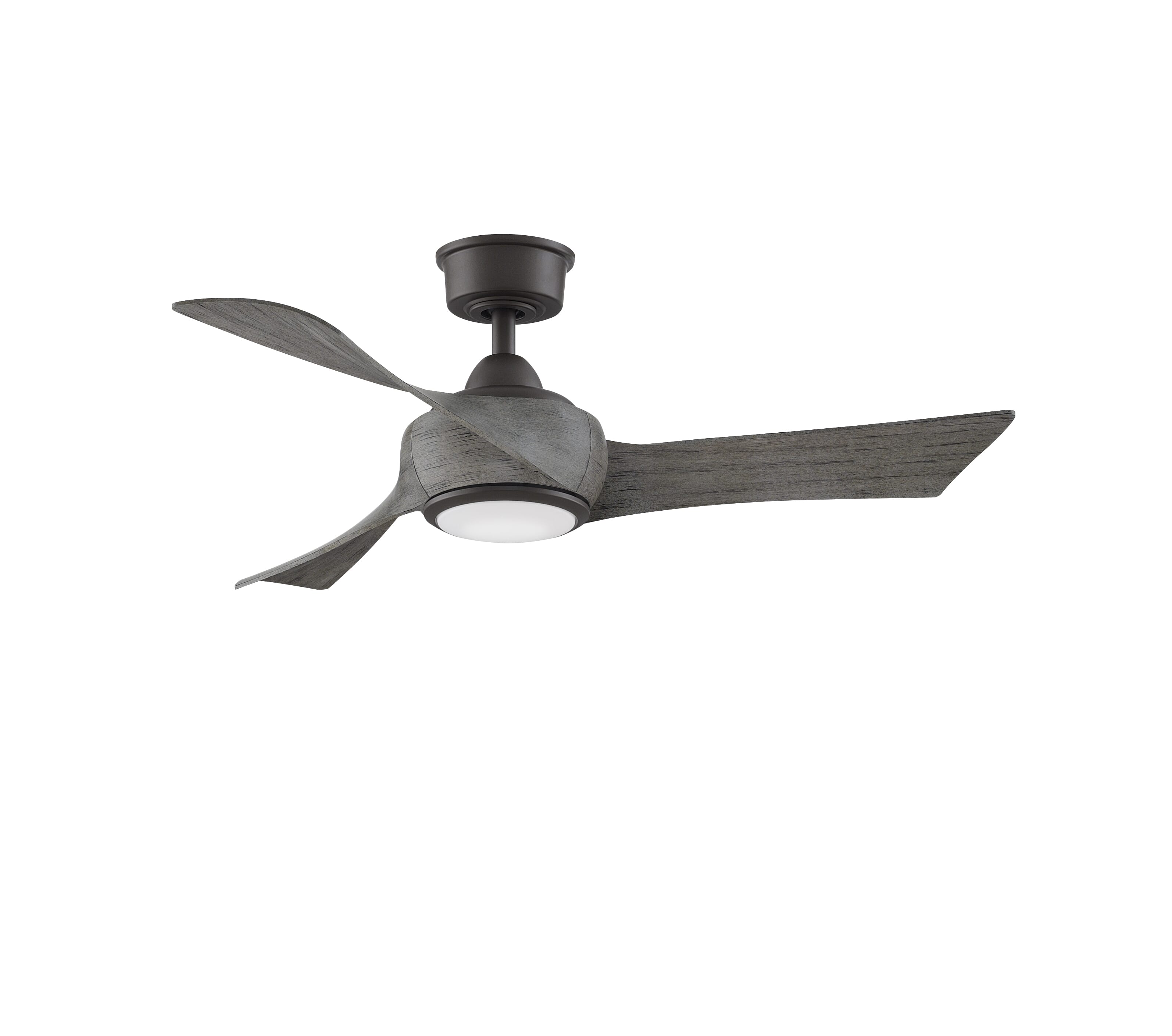 Fanimation Wrap Custom Indoor Ceiling Fan in Matte Greige- MOTOR ONLY