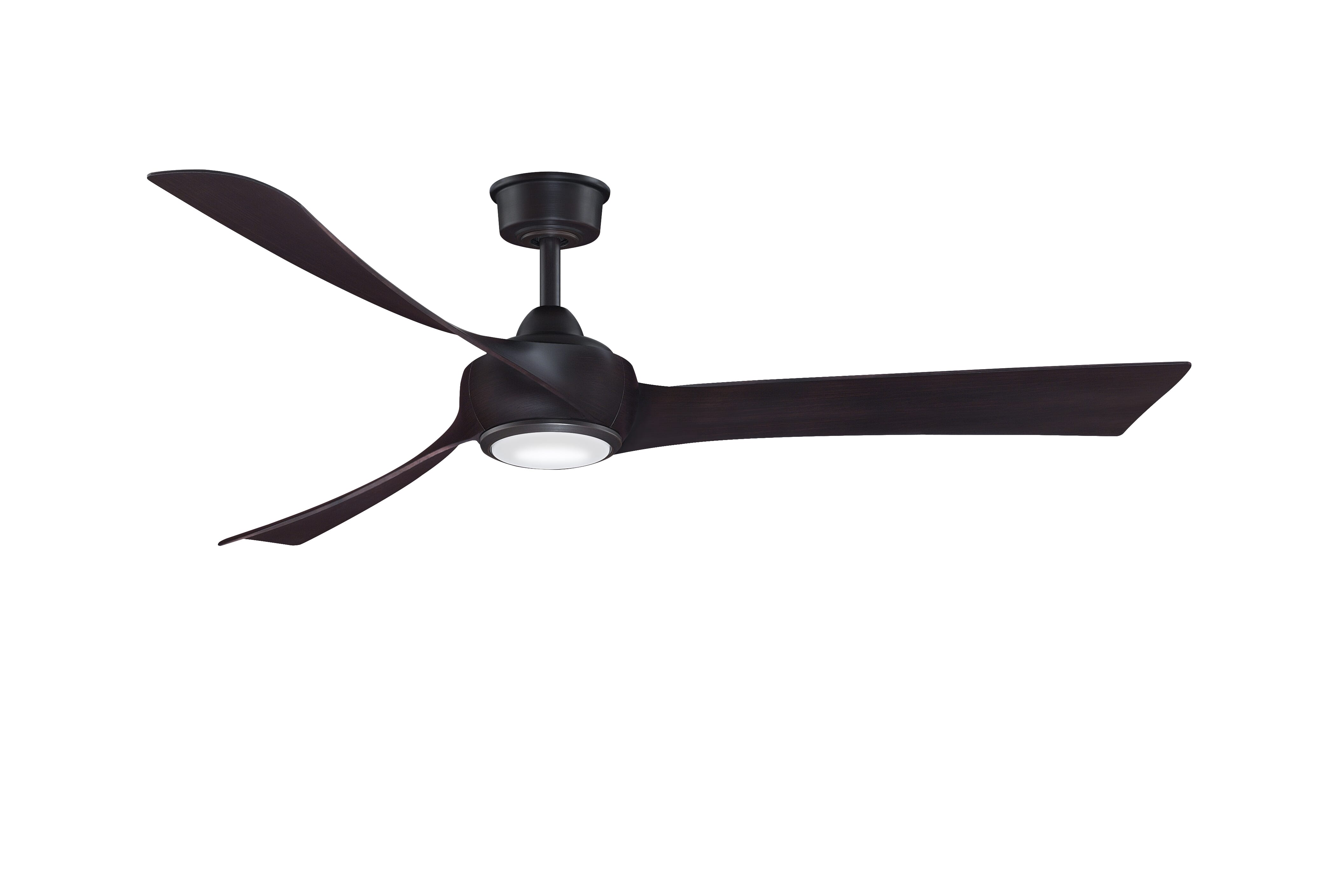 Fanimation Wrap Custom Indoor Ceiling Fan in Dark Bronze- MOTOR ONLY