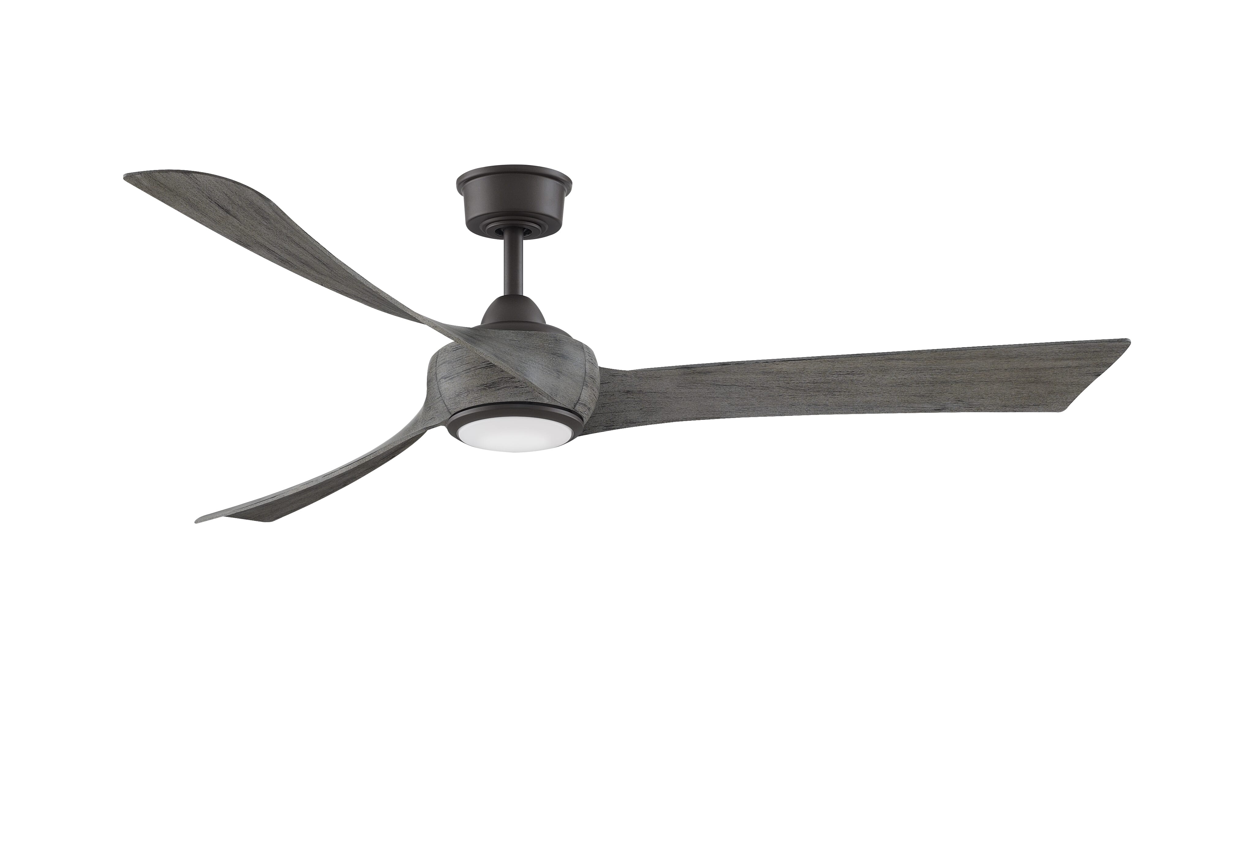 Fanimation Wrap Custom Indoor Ceiling Fan in Matte Greige- MOTOR ONLY