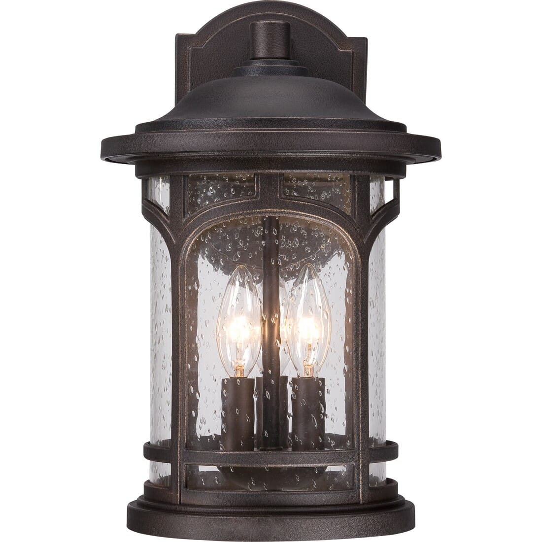 Quoizel Marblehead 3-Light 14.5" Outdoor Lantern in Bronze