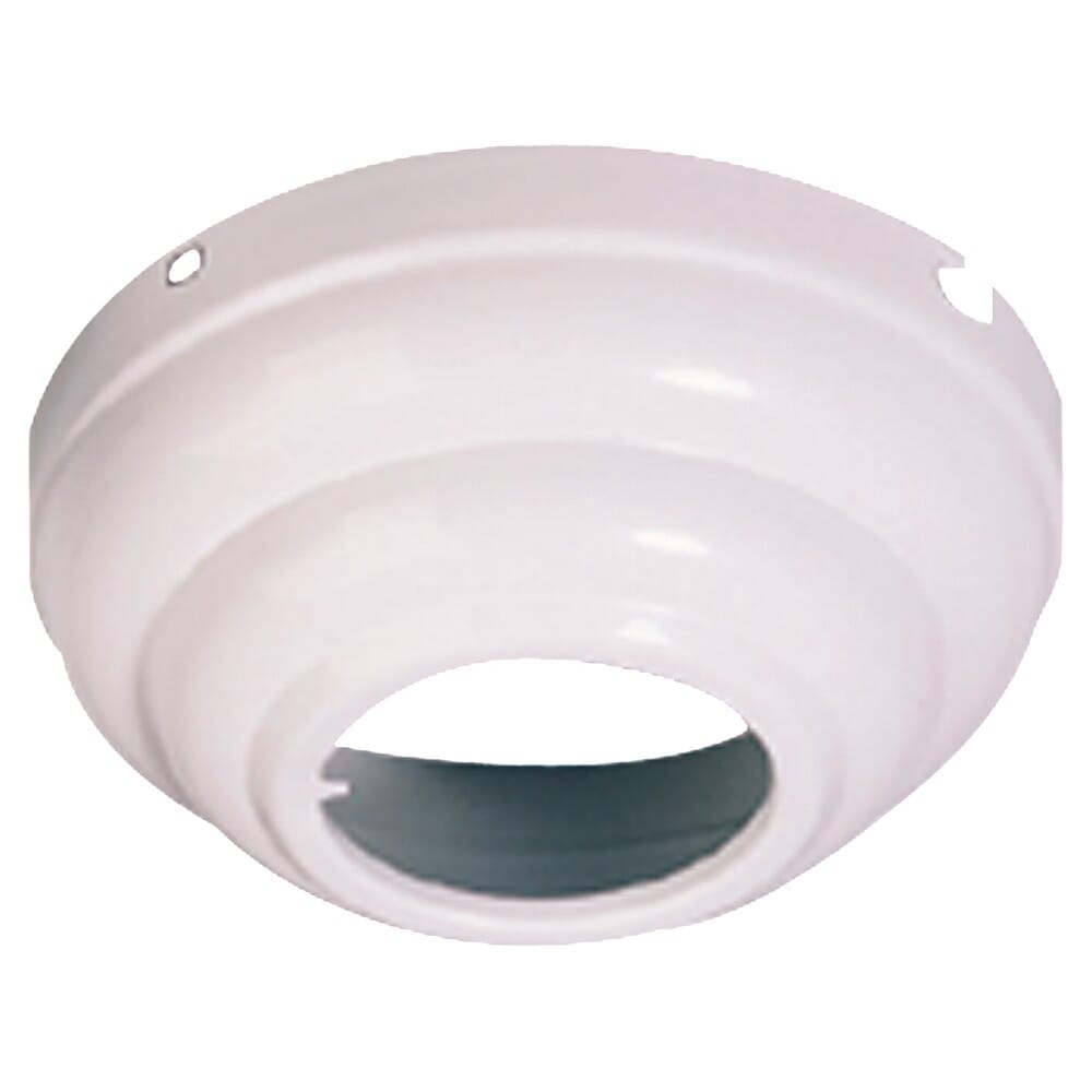 Monte Carlo 5.25" Slope Ceiling Fan Adapter in White