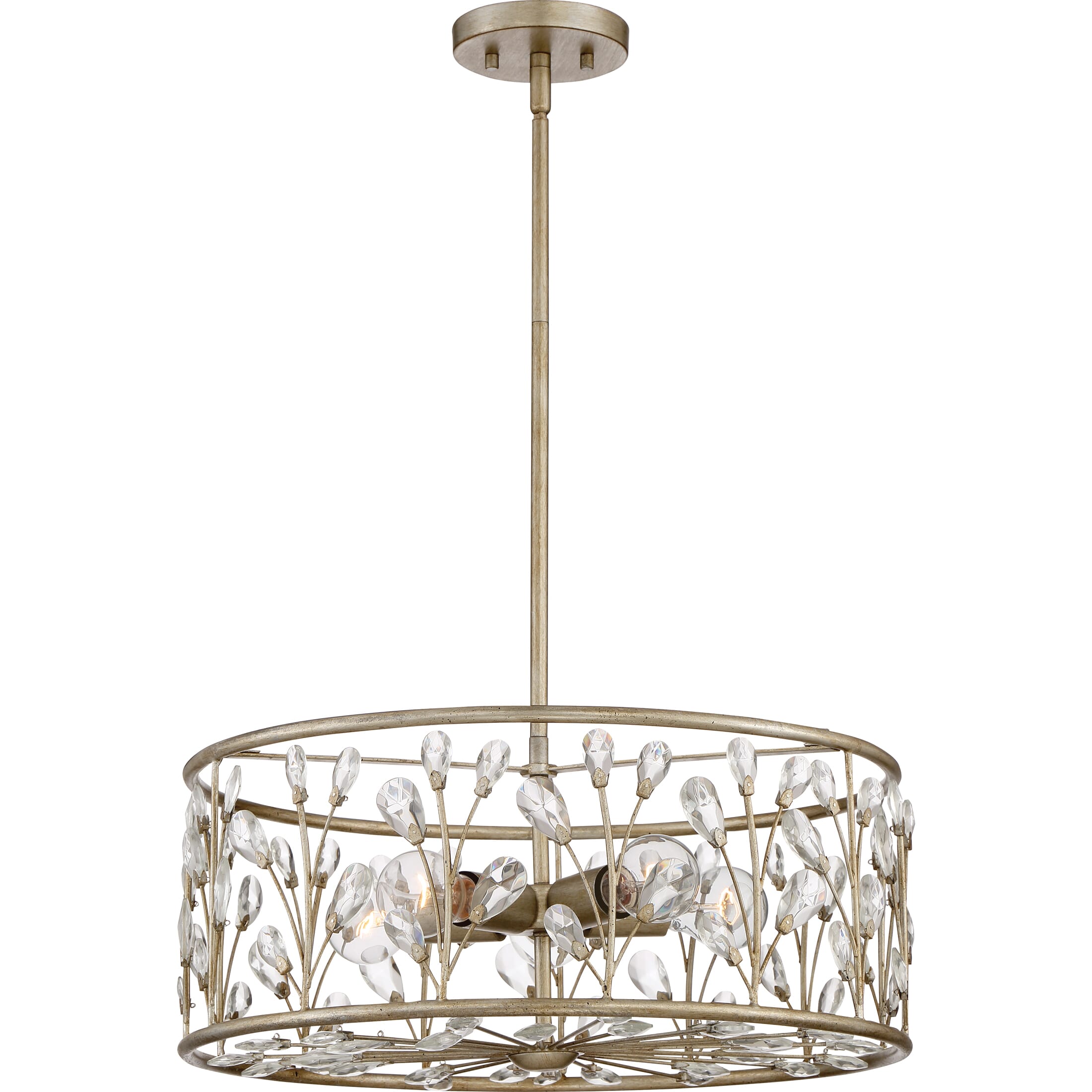 Quoizel Meadow Lane 5-Light 20" Pendant Light in Vintage Gold