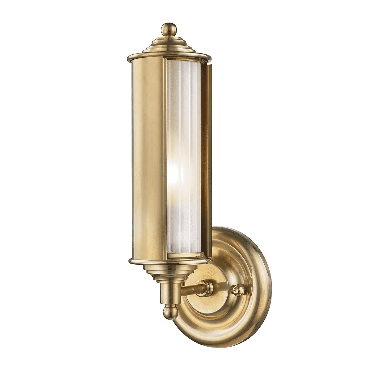 Hudson Valley Classic No.1 by Mark D. Sikes Wall Sconce in Aged Brass