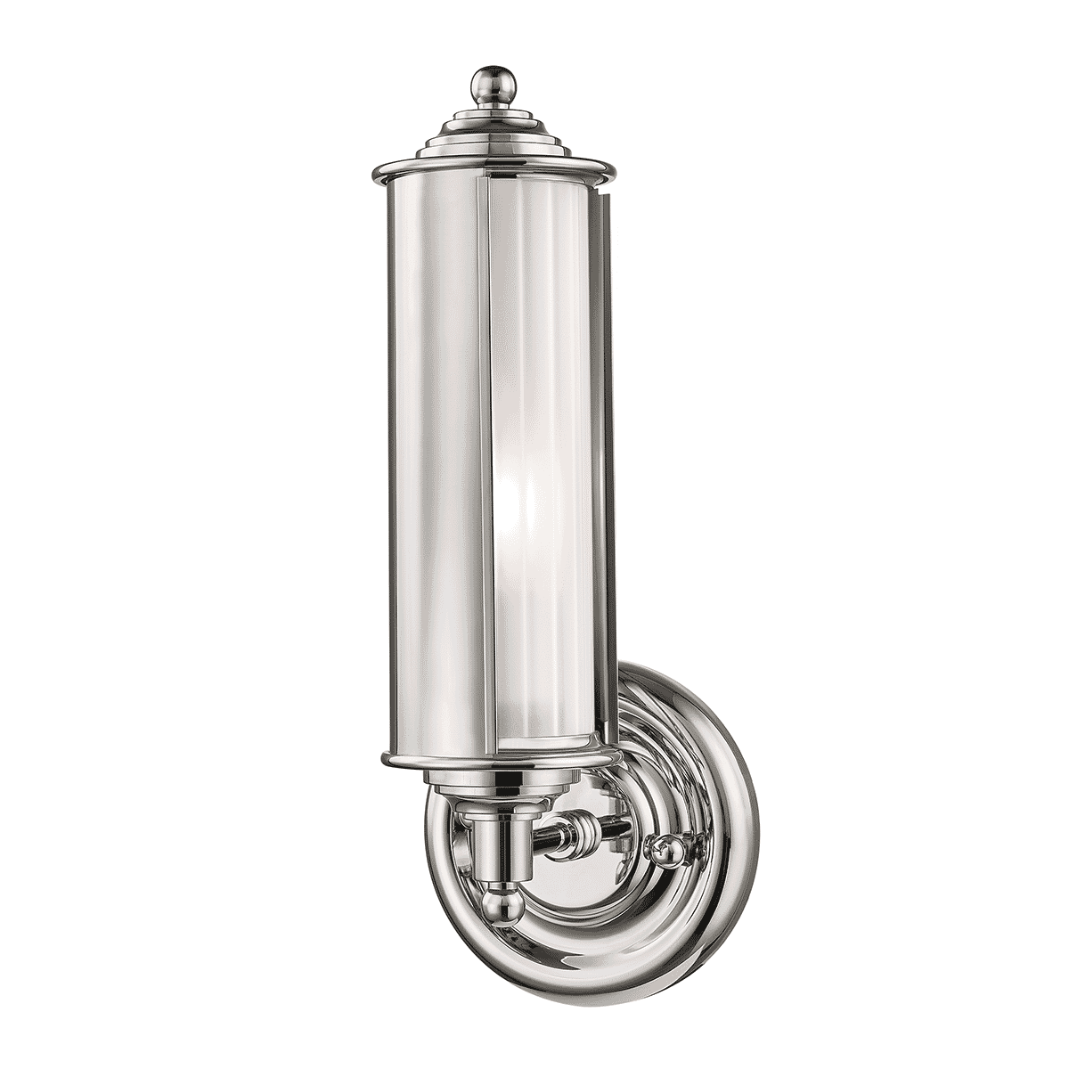 Hudson Valley Classic No.1 by Mark D. Sikes Wall Sconce in Polished Nickel