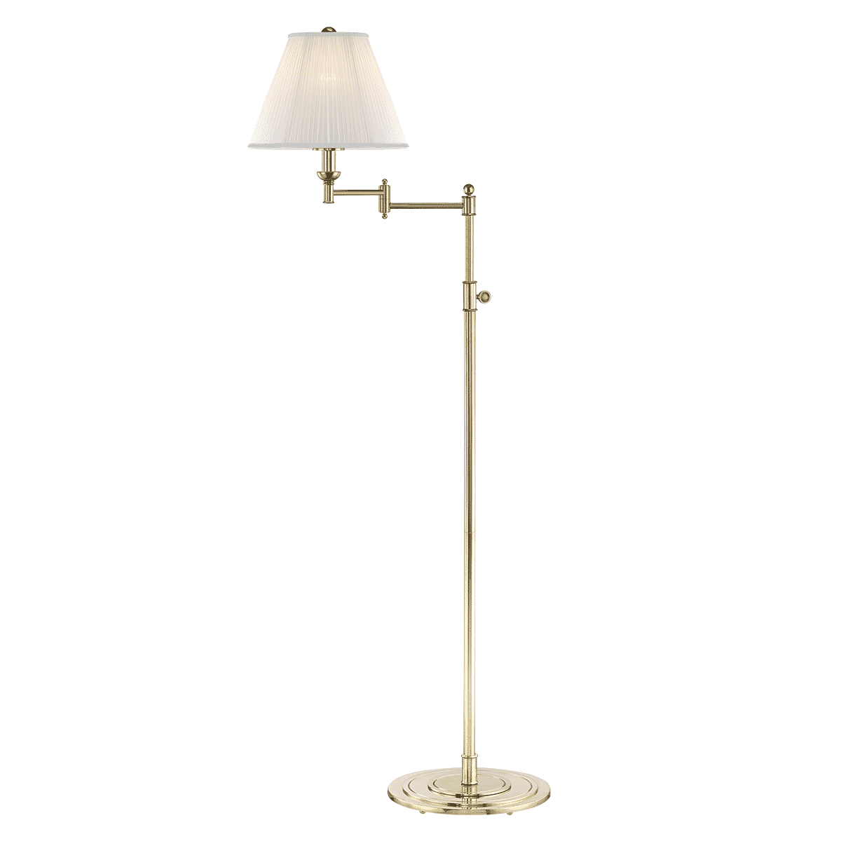 Hudson Valley Signature No.1 by Mark D. Sikes 57" Floor Lamp in Aged Brass