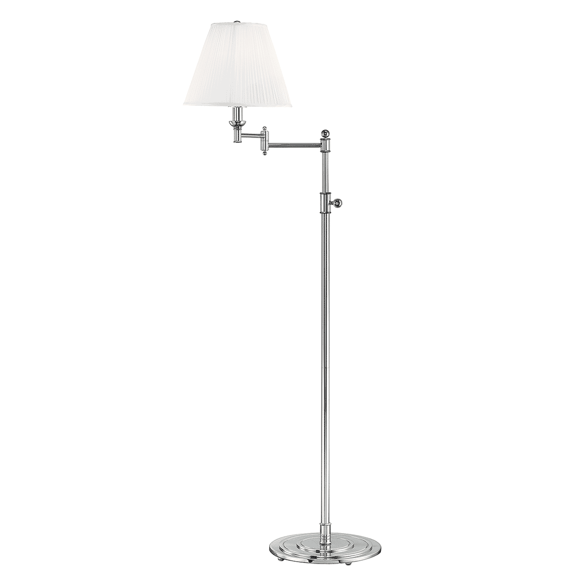 Hudson Valley Signature No.1 by Mark D. Sikes 57" Floor Lamp in Polished Nickel