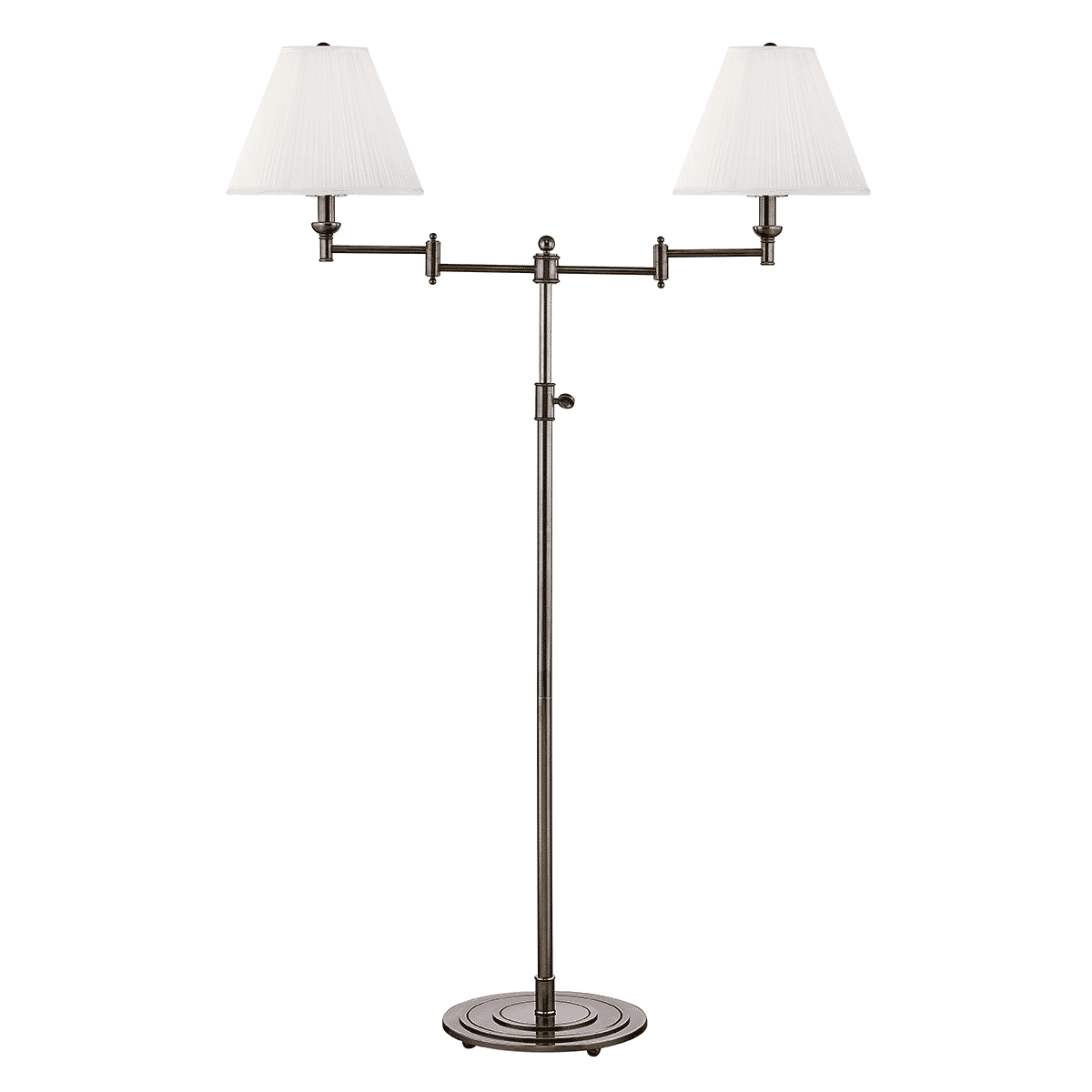 Hudson Valley Signature No.1 by Mark D. Sikes 57" Floor Lamp in Distressed Bronze