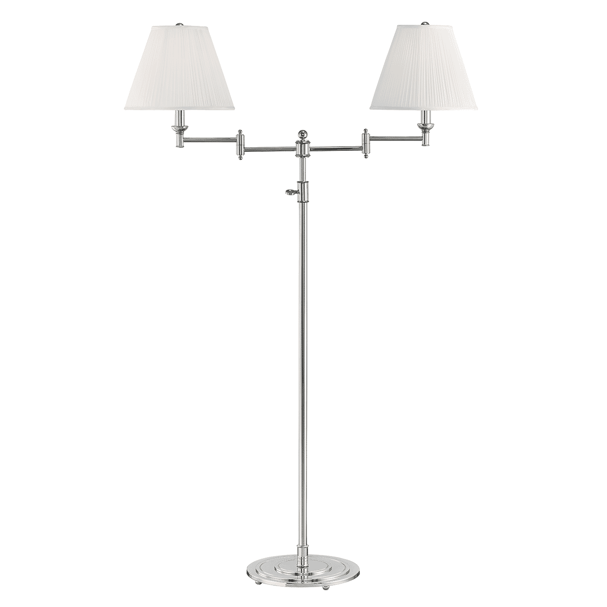 Hudson Valley Signature No.1 by Mark D. Sikes 57" Floor Lamp in Polished Nickel