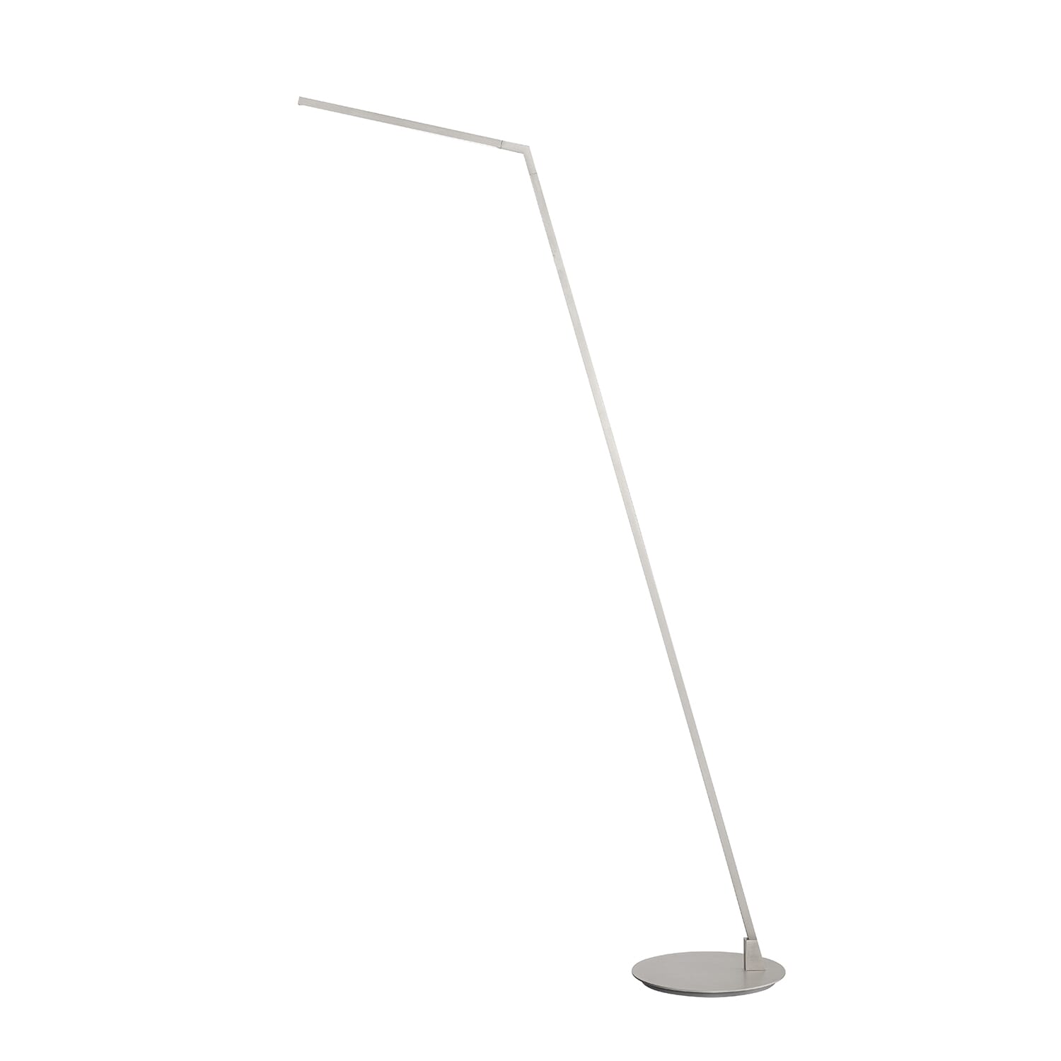 Kuzco Miter LED Floor Lamp in Nickel