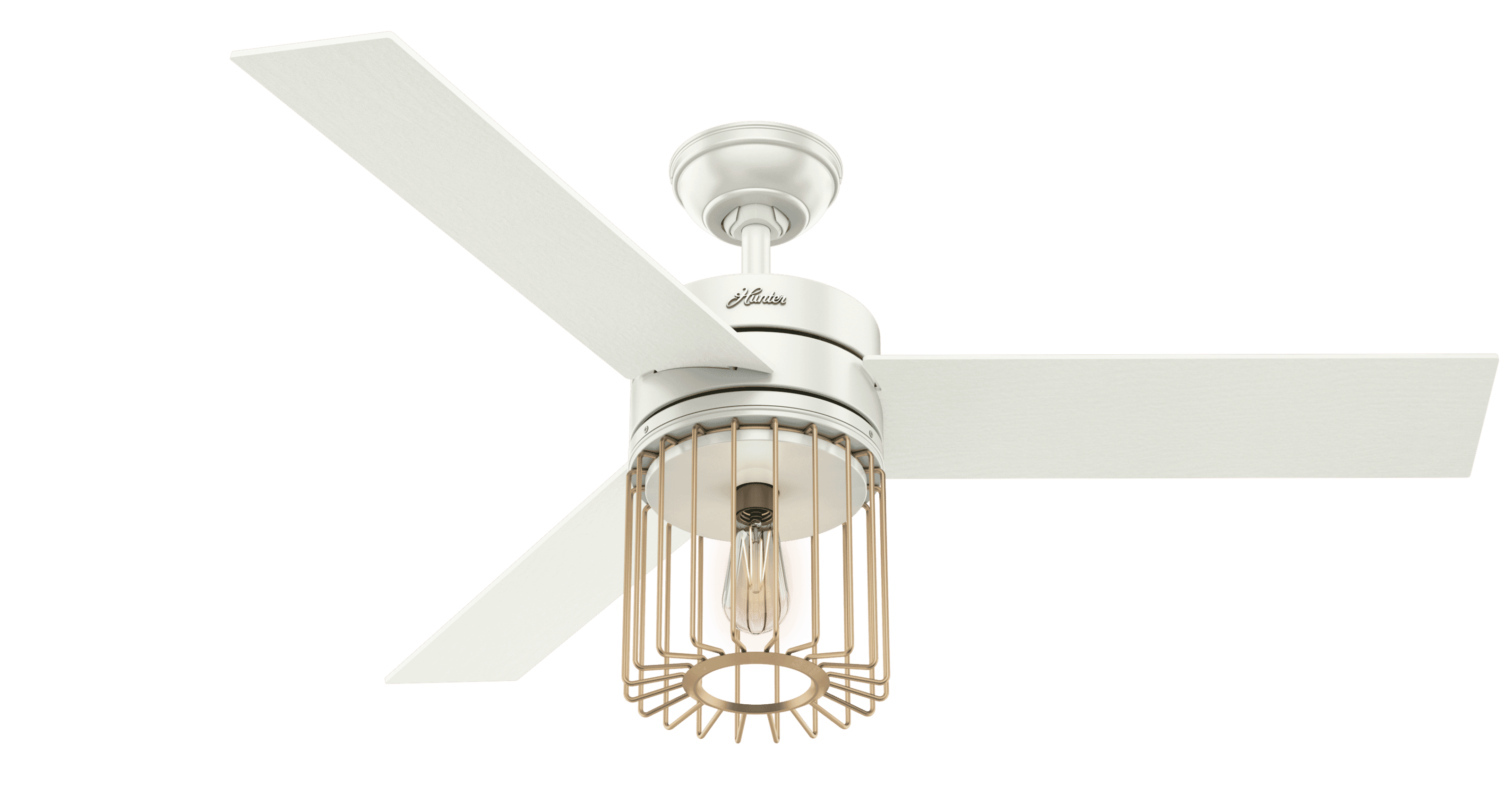 Hunter Ronan 52" Indoor Ceiling Fan in Fresh White