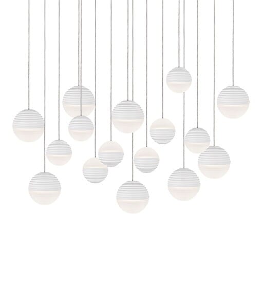 Kuzco Supernova LED Pendant Light in White