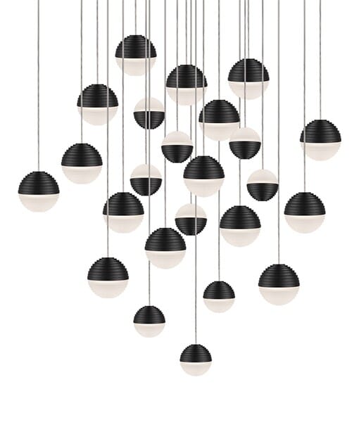 Kuzco Supernova LED Pendant Light in Black