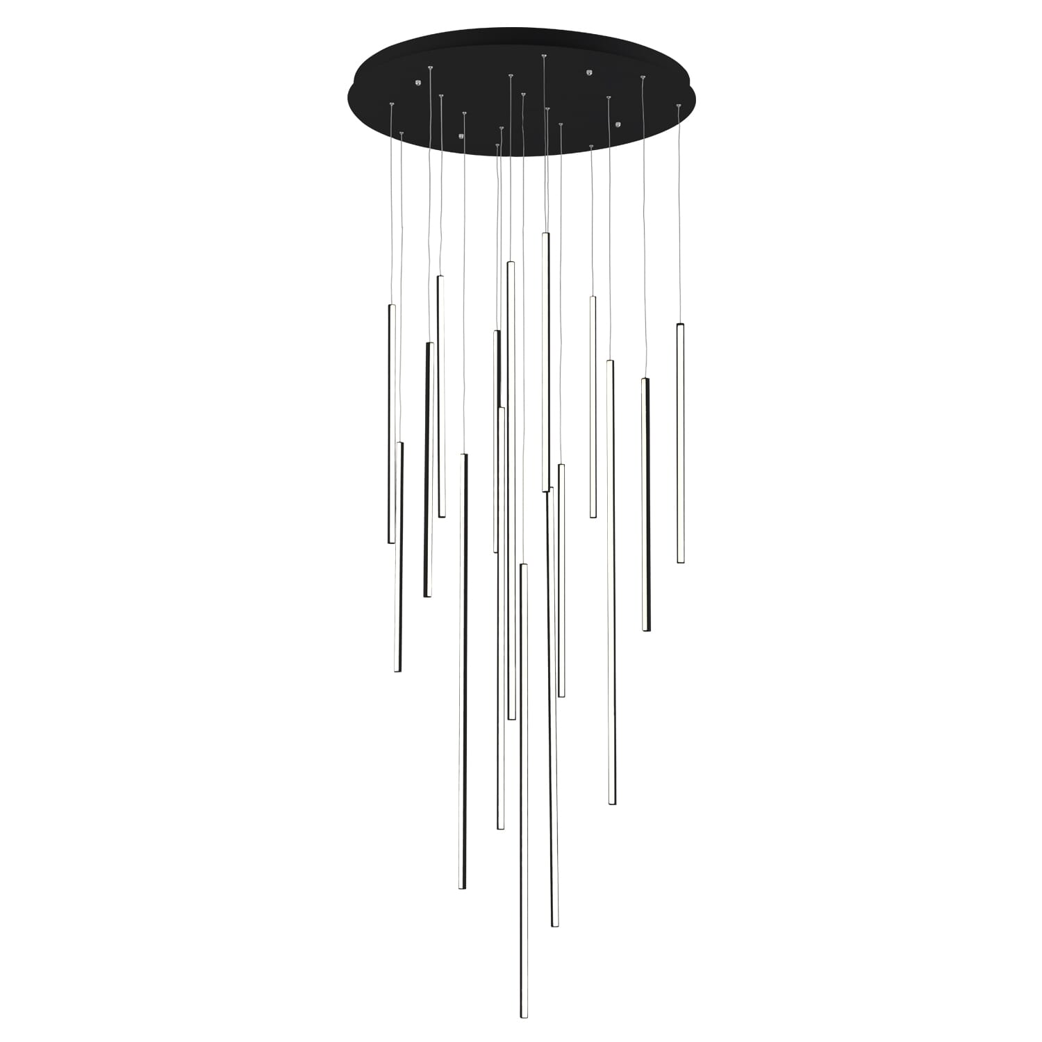 Kuzco Chute LED Pendant Light in Black