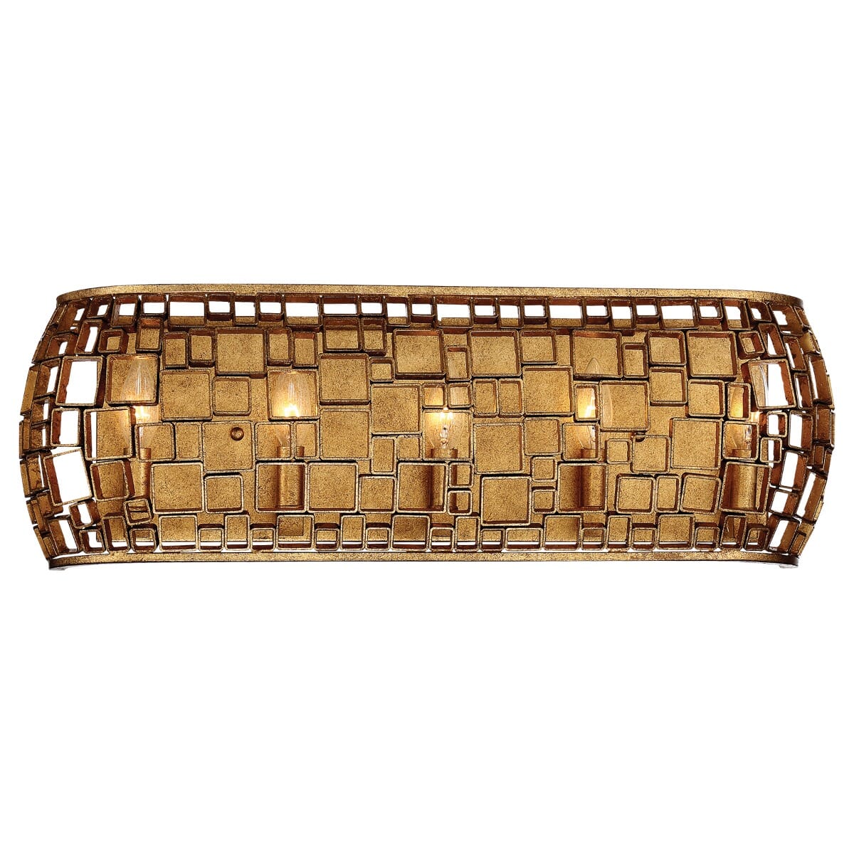 Metropolitan Abbondanza Bathroom Vanity Light in Halcyon Gold