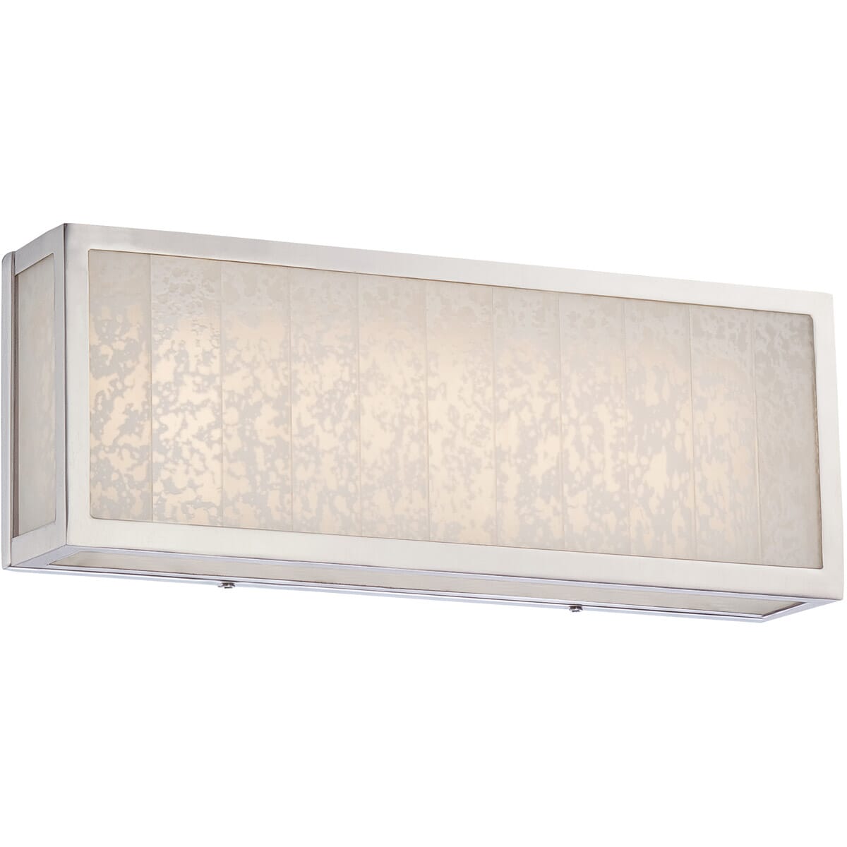 Metropolitan Lake Frost 16.25" LED Bathroom Vanity Light in Polished Nickel