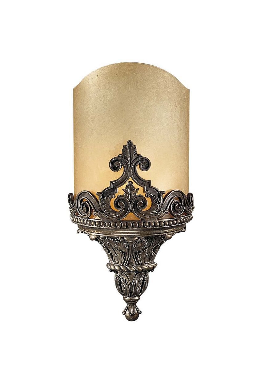 Metropolitan Family Scavo Wall Sconce in Aged Bronze