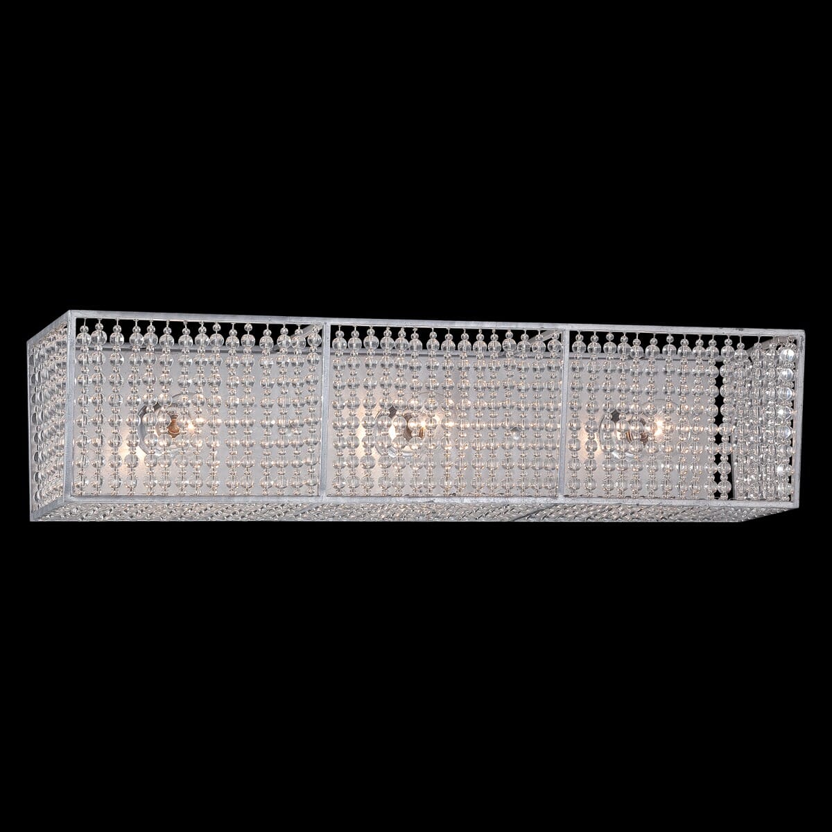 Metropolitan Saybrook 24.5" 3-Light Bathroom Vanity Light in Catalina Silver