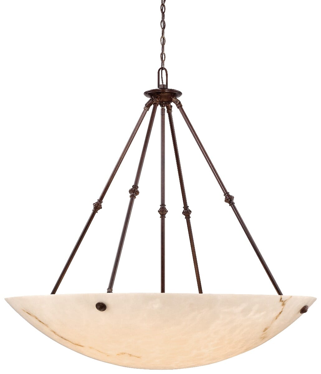 Metropolitan Virtuoso II 8-Light 43" Pendant Light in Bronze Patina