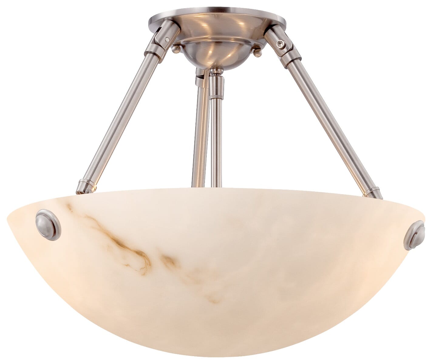 Metropolitan Virtuoso II 3-Light 18" Ceiling Light in Pewter -Plated