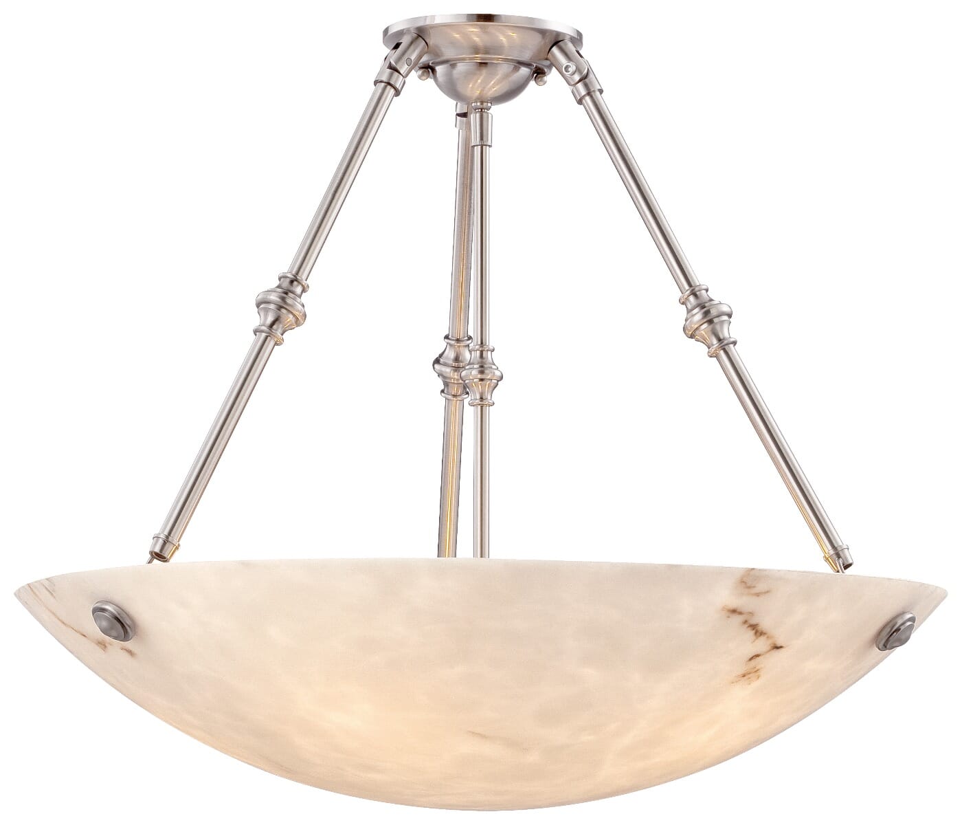 Metropolitan Virtuoso II 5-Light 27" Ceiling Light in Pewter -Plated