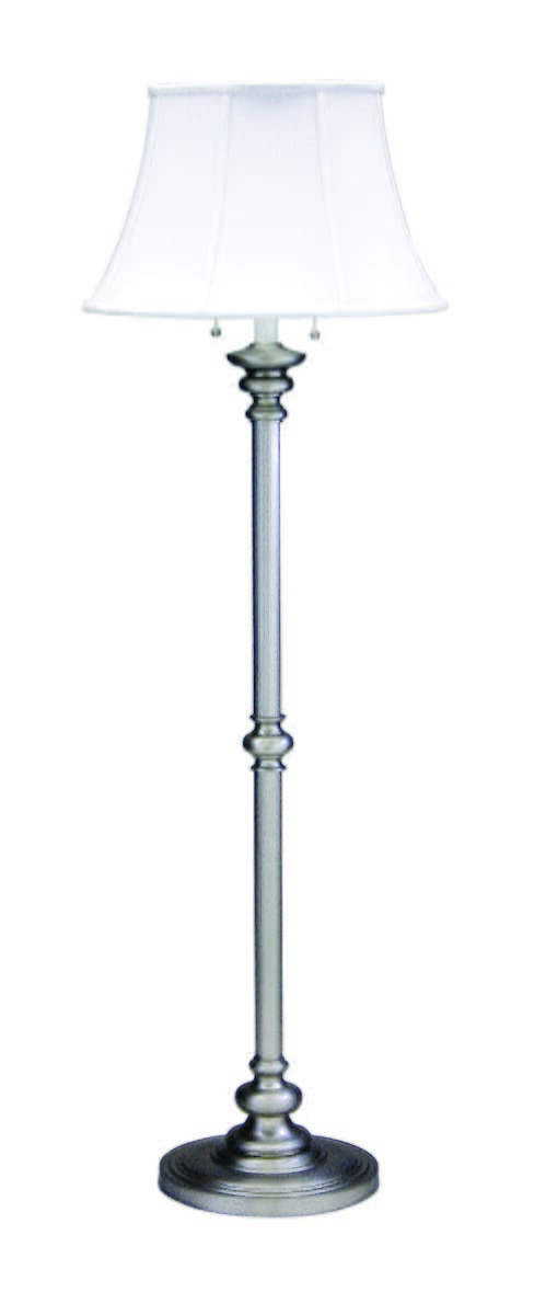 House of Troy Newport 57.5" Floor Lamp in Pewter Finish