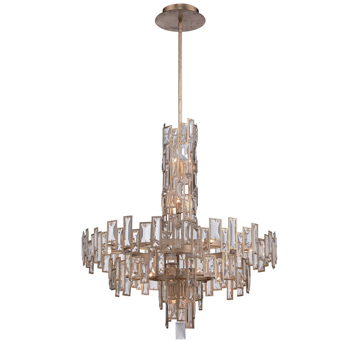 Metropolitan Bel Mondo 30.75" 18-Light Chandelier in Luxor Gold