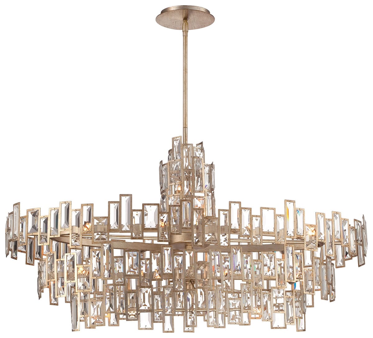 Metropolitan Bel Mondo 44.5" 21-Light Island Pendant in Luxor Gold