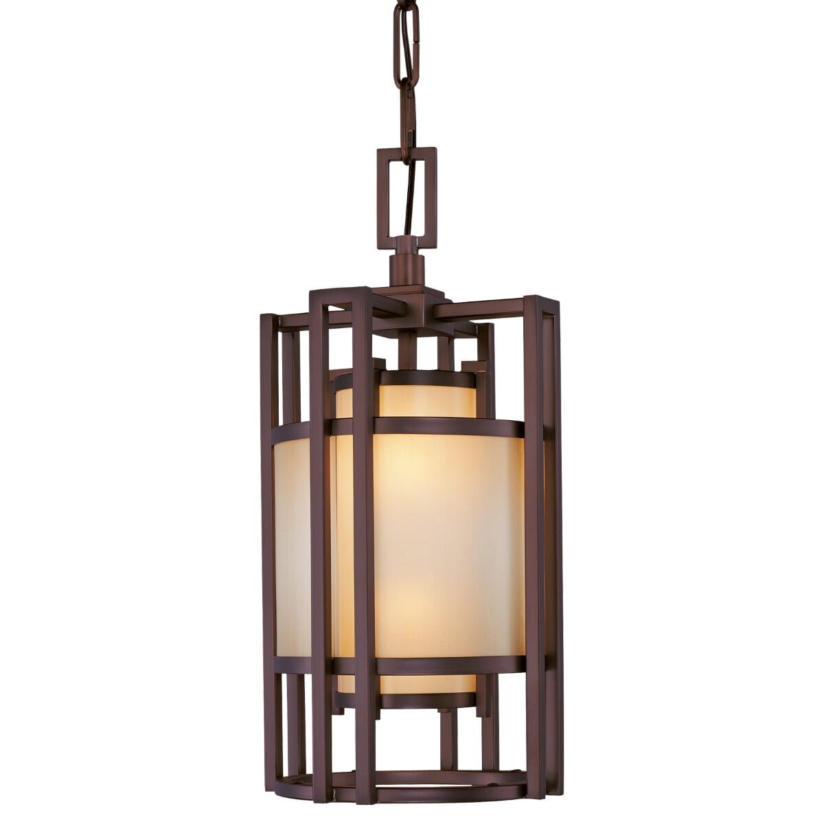 Metropolitan Underscore 2-Light Mini Pendant in Cimmaron Bronze