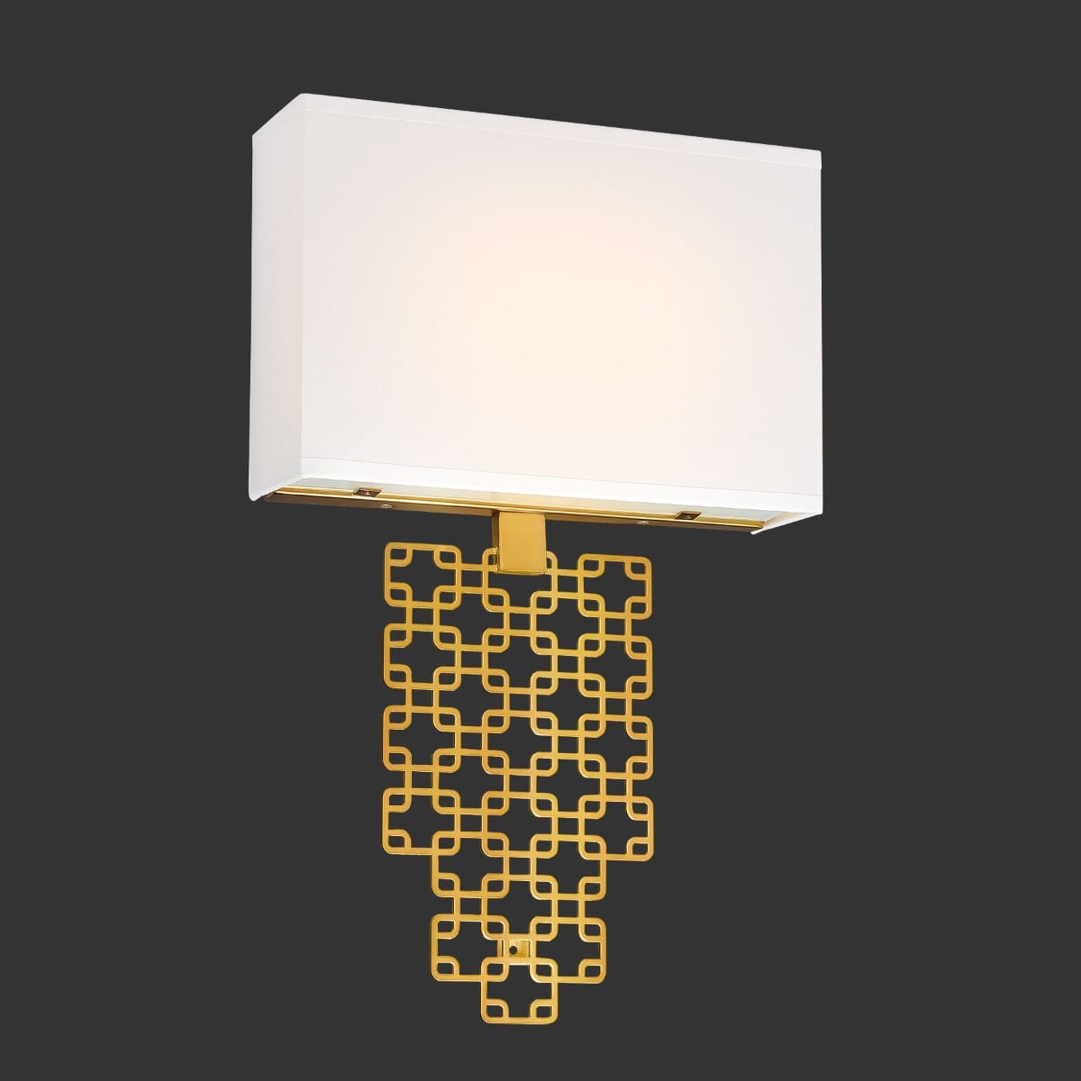 Metropolitan Blairmmor Wall Sconce in Honey Gold